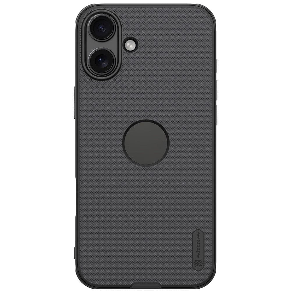 NILLKIN Super Frosted Shield Pro for iPhone 16 Plus Case Matte Phone Cover (Logo Hole Design) Black iPhone 16 Plus by The Case Factory