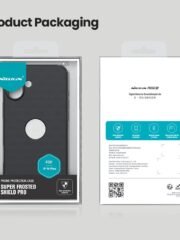 NILLKIN Super Frosted Shield Pro for iPhone 16 Plus Case Matte Phone Cover (Logo Hole Design) by The Case Factory