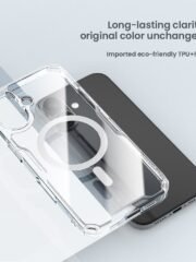 NILLKIN Nature Pro Series for iPhone 16 Case Ultra Clear Phone Case | Compatible with MagSafe by The Case Factory