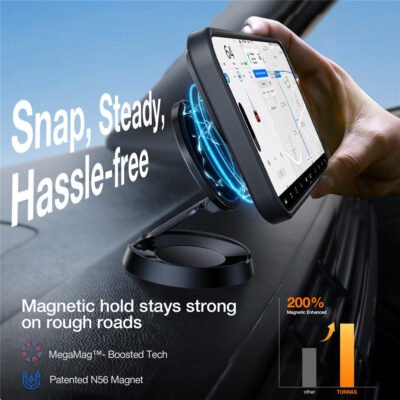TORRAS Ostand L1 Series For iPhone 16 Pro Max Case Kickstand Phone Cover | Compatible with MagSafe by The Case Factory
