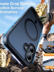 TORRAS Ostand L1 Series For iPhone 16 Case Kickstand Phone Cover | Compatible with MagSafe by The Case Factory