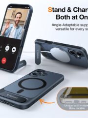 TORRAS Ostand L1 Series For iPhone 16 Case Kickstand Phone Cover | Compatible with MagSafe by The Case Factory