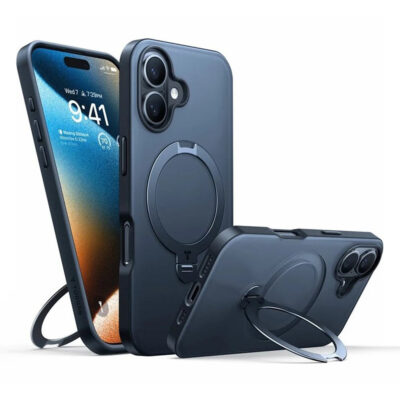 TORRAS Ostand Q3 Spin Series For iPhone 16 Case Rotating Kickstand Phone Cover | Compatible with MagSafe by The Case Factory