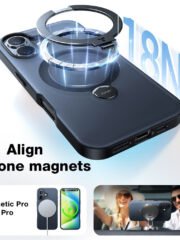 TORRAS Ostand Q3 Spin Series For iPhone 16 Case Rotating Kickstand Phone Cover | Compatible with MagSafe by The Case Factory