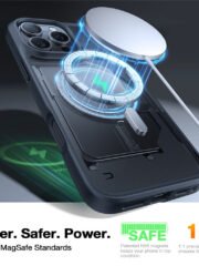 TORRAS Guardian-Mag Series For iPhone 16 Pro Case Skin-Touch Matte Phone Cover | Compatible with MagSafe by The Case Factory