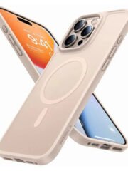 TORRAS Guardian-Mag Series For iPhone 16 Pro Case Skin-Touch Matte Phone Cover | Compatible with MagSafe Desert Gold iPhone 16 Pro by The Case Factory