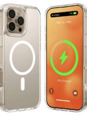 TORRAS Guardian-Mag Series For iPhone 16 Pro Max Case TPU Phone Cover | Compatible with MagSafe Translucent iPhone 16 Pro Max by The Case Factory