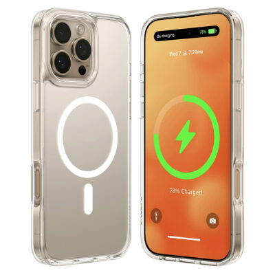 TORRAS Guardian-Mag Series For iPhone 16 Pro Max Case TPU Phone Cover | Compatible with MagSafe Translucent iPhone 16 Pro Max by The Case Factory