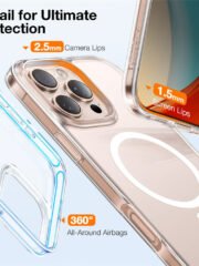 TORRAS Guardian-Mag Series For iPhone 16 Pro Max Case TPU Phone Cover | Compatible with MagSafe by The Case Factory