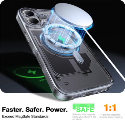 TORRAS Guardian-Mag Series For iPhone 16 Plus Case TPU Phone Cover | Compatible with MagSafe by The Case Factory