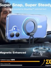 TORRAS Guardian-Mag Series For iPhone 16 Plus Case TPU Phone Cover | Compatible with MagSafe by The Case Factory