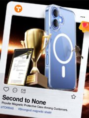 TORRAS Guardian-Mag Series For iPhone 16 Plus Case TPU Phone Cover | Compatible with MagSafe by The Case Factory