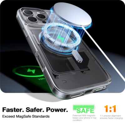 TORRAS Guardian-Mag Series For iPhone 16 Pro Case TPU Phone Cover | Compatible with MagSafe by The Case Factory