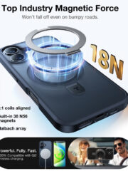 TORRAS Ostand Q1 Guardian Series for iPhone 16 Plus Case Kickstand Phone Cover | Compatible with MagSafe by The Case Factory