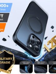 TORRAS Ostand O1 Guardian Series for iPhone 16 Pro Case Rotating Kickstand Phone Cover | Compatible with MagSafe by The Case Factory