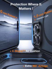 TORRAS Ostand L1 Series For iPhone 15 Pro Max Case Kickstand Phone Cover | Compatible with MagSafe by The Case Factory