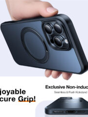 TORRAS Ostand O1 Guardian Series For iPhone 15 Pro Max Case Rotating Kickstand Phone Cover | Compatible with MagSafe by The Case Factory