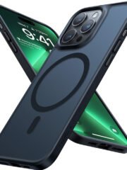 TORRAS Guardian-Mag Series For iPhone 15 Pro Max Case Skin-Touch Matte Phone Cover | Compatible with MagSafe Black iPhone 15 Pro Max by The Case Factory