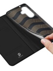 DUX DUCIS Skin Pro Series For Samsung Galaxy S25 Case Leather Cover with Card Holder by The Case Factory