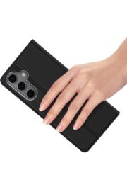 DUX DUCIS Skin Pro Series For Samsung Galaxy S25 Case Leather Cover with Card Holder by The Case Factory