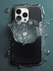 QIALINO For iPhone 16 Pro Max Case PC-Silicone Phone Cover | Compatible with MagSafe by The Case Factory