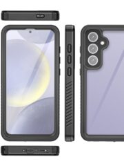REDPEPPER FS Series For Samsung Galaxy S24 FE Case IP68 Waterproof Clear Back Panel Phone Cover by The Case Factory