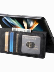CASENEO For Samsung Galaxy Z Fold3 Leather Case 2-in-1 Magnetic Detachable Wallet Phone Cover by The Case Factory