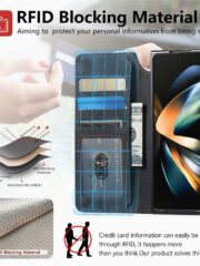 CASENEO For Samsung Galaxy Z Fold4 Leather Case 2-in-1 Magnetic Detachable Wallet Phone Cover by The Case Factory