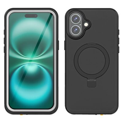 REDPEPPER IP68 Waterproof Case For iPhone 16 Plus Phone Back Cover Kickstand | Compatible with MagSafe As Shown iPhone 16 Plus by The Case Factory