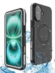 REDPEPPER IP68 Waterproof Case For iPhone 16 Plus Phone Back Cover Kickstand | Compatible with MagSafe by The Case Factory
