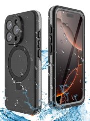 REDPEPPER IP68 Waterproof Case For iPhone 16 Pro Max Phone Back Cover Kickstand | Compatible with MagSafe by The Case Factory
