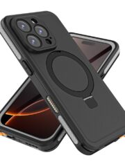 REDPEPPER IP68 Waterproof Case For iPhone 16 Pro Max Phone Back Cover Kickstand | Compatible with MagSafe by The Case Factory