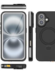 REDPEPPER IP68 Waterproof Case For iPhone 16 Phone Back Cover Kickstand | Compatible with MagSafe by The Case Factory