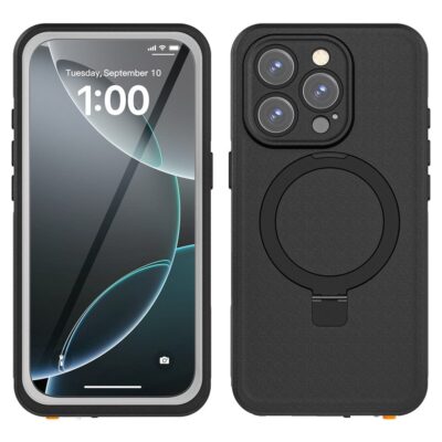 REDPEPPER IP68 Waterproof Case For iPhone 16 Pro Phone Back Cover Kickstand | Compatible with MagSafe As Shown iPhone 16 Pro by The Case Factory