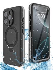 REDPEPPER IP68 Waterproof Case For iPhone 16 Pro Phone Back Cover Kickstand | Compatible with MagSafe by The Case Factory