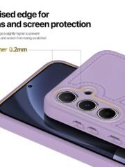 DUX DUCIS Rafi II Series For Samsung Galaxy S25+ Magnetic Case Leather Back Cover with RFID Blocking Card Slots by The Case Factory