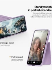 DUX DUCIS Rafi II Series For Samsung Galaxy S25+ Magnetic Case Leather Back Cover with RFID Blocking Card Slots by The Case Factory