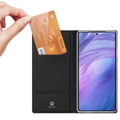 DUX DUCIS Skin Pro Series For Samsung Galaxy S25 Ultra Case Leather Phone Cover with Card Holder by The Case Factory