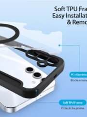 DUX DUCIS Skin X Pro Series For Samsung Galaxy S25 Leather Case Flip Cover | Compatible with MagSafe by The Case Factory