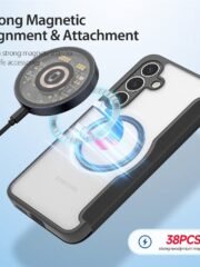 DUX DUCIS Skin X Pro Series For Samsung Galaxy S25 Leather Case Flip Cover | Compatible with MagSafe by The Case Factory