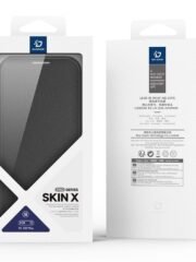 DUX DUCIS Skin X Pro Series For Samsung Galaxy S25+ Leather Case Rotary Kickstand Cover | Magnetic Support by The Case Factory