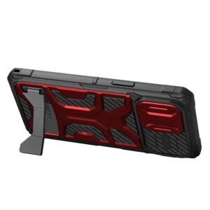 NILLKIN for iPhone 14 Pro Max Adventurer Pro Anti-drop Phone Case Kickstand Honeycomb Twill Slide Camera Cover Phone Cover by The Case Factory