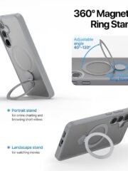 DUX DUCIS Yind Series PC For Samsung Galaxy S25 Case TPU Phone Cover | Compatible with MagSafe with Kickstand by The Case Factory