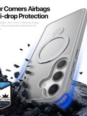 DUX DUCIS Yind Series PC For Samsung Galaxy S25 Case TPU Phone Cover | Compatible with MagSafe with Kickstand by The Case Factory