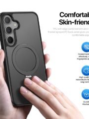 DUX DUCIS Yind Series For Samsung Galaxy S25+ Case TPU Phone Cover | Compatible with MagSafe with Kickstand by The Case Factory