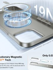 TORRAS Slimfit Mag Series For iPhone 16 Pro Case Shockproof Phone Cover | Compatible with MagSafe by The Case Factory
