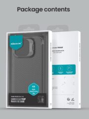 NILLKIN Camshield Prop Magnetic Series for iPhone 16 Pro Max Case Phone Cover with Lens Frame | Compatible with MagSafe by The Case Factory