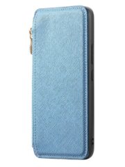 CASENEO For Samsung Galaxy S25 Magnetic Case Detachable Wallet Cross Texture Leather Phone Flip Cover by The Case Factory