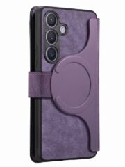 CASENEO For Samsung Galaxy S25 Magnetic Case Detachable Wallet Leather Phone Cover by The Case Factory