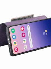 CASENEO For Samsung Galaxy S25 Magnetic Case Detachable Wallet Leather Phone Cover by The Case Factory